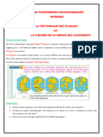 La Theorie de La Tectonique Des Plaques Cours PDF 6