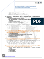 Examen Bolsa de Trabajo Administrativo Ayuntamiento Valladolid - Examen Completo