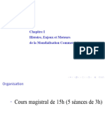 Chapitre I Histoire, Enjeux Et Moteurs de La Mondialisation Commerciale