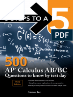 5 Steps - AP Calculus AB&BC - 3rd Edition