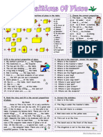 Prepositions of Place