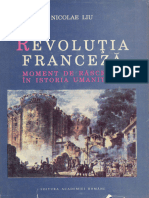 Liu Nicolae Revolutia Franceza Moment Rascruce Istoria Umanitatii 1994