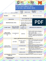 Planeacion Didactica Conociendo Mis Derechos