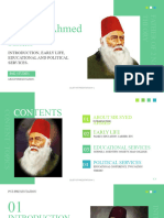 Sir Syed Ahmed Khan: Introduction, Early Life, Educational and Political Services