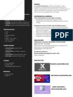 CV - Software Developer - Cristian Estiven Rodriguez Benitez