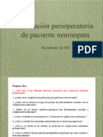 Valoracion Preoperatoria en Medicina Interna Residentes