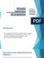 Proceso Independentista de Argentina 9-2