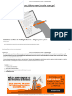 Como Criar Um Plano de Trading de Sucesso - Um Guia Passo A Passo