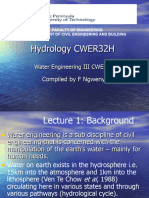 Lesson 1 Hydrology Introduction 2 2010