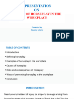 A Presentation On Effect of Horseplay in The Workplace-5