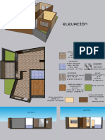 Documento A4 Portada Proyecto Informe Marketing Doodle Marrón y Blanco