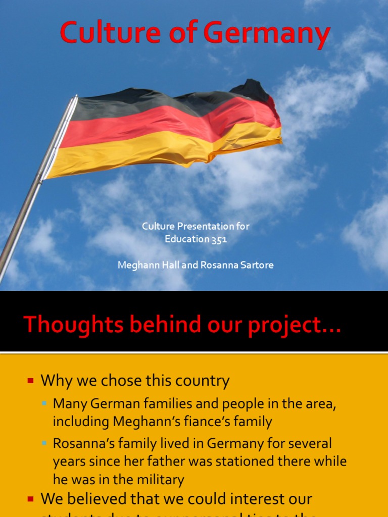 Exploring German Culture in Education | PDF