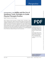 Movement Variability and The Use of Nonlinear Tools: Principles To Guide Physical Therapist Practice