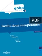 Institutions Europã© Ennes (Olivier Dubos)