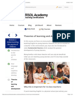 Theories of Learning and Development - World TESOL Academy