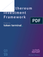 The Ethereum Investment Framework Powered by Token Terminal - Q3-2023