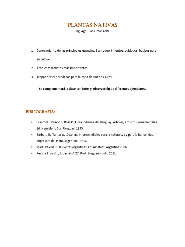 QUE SON LAS PLANTAS NATIVAS EJEMPLOS intelligence overview