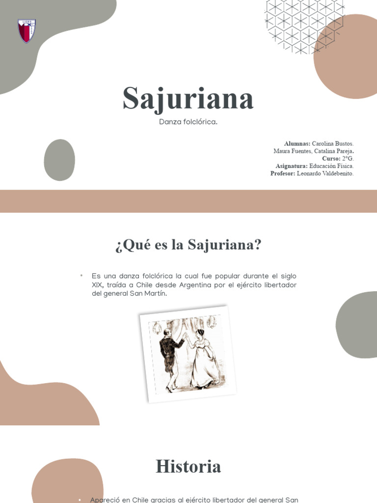La Sajuriana PDF Bailes Las artes escénicas