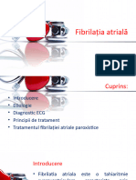 Cardiologie, Fibrilatii Atriale