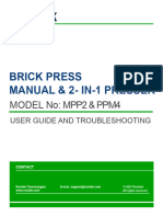 Rositek Pollen Brick Press User Guide 10.14