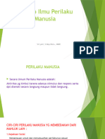 PERILAKU MANUSIA Pertemuan 2