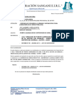 Carta 036 Remito Liquidacion de Supervision de Obra