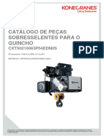 Catálogo de Peças CXT5021006