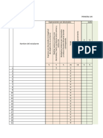 Ejemplo Registro de Notas