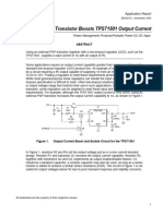 External PNP Transistor Boosts TPS71501 Output Current