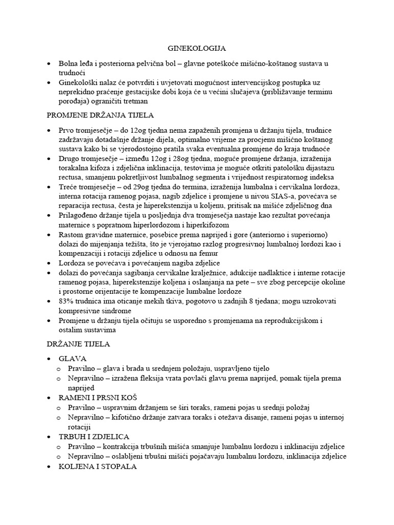 Ginekologija Skripta Mega | PDF