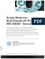 WS SA50™ Anti-Dandruff - Scalp Teliever - Ácido Salicílico 4%