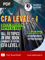 All Merged Final KRD Cfal1 Quick Revision 2023