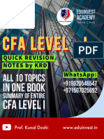 All Merged Final KRD Cfal1 Quick Revision 2023