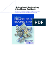 Lehninger Principles of Biochemistry 7th Edition Nelson Test Bank