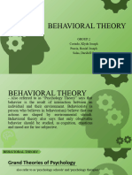 Behavioral-Theory 111