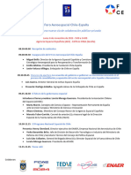 V Foro Aeroespacial Chile-España y Cooperación Espacial España-CELAC