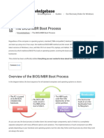 The BIOS - MBR Boot Process