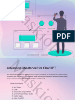 Advanced Cheatsheet For ChatGPT