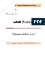 13th Lecture Benign Prostatic Hyperplasia