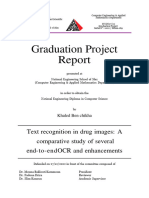 Graduation Project: Text Recognition in Drug Images: A Comparative Study of Several End-To-End OCR and Enhancements