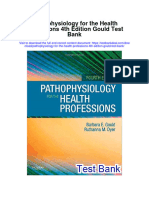 Pathophysiology For The Health Professions 4th Edition Gould Test Bank