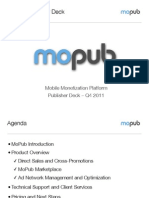 MoPub - Publisher Deck Q4 2011