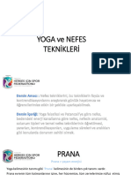 Yoga Ve Nefes Teknikleri