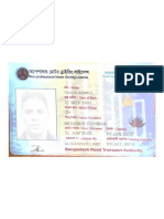 Non-Professional Motor Driving Licence