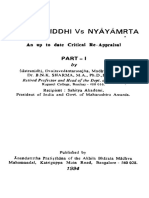 Advaitasiddhi Vs Nyayamrta - An Up-To-Date Critical Re-Appraisal (Sharma)