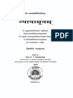 Nyaya-Amrtam 2 (Vyasatirtha, Ed. KT Pandurangi)