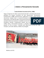 Partido Comunista Do Peru - Quatro Artigos Sobre o Pensamento Gonzalo