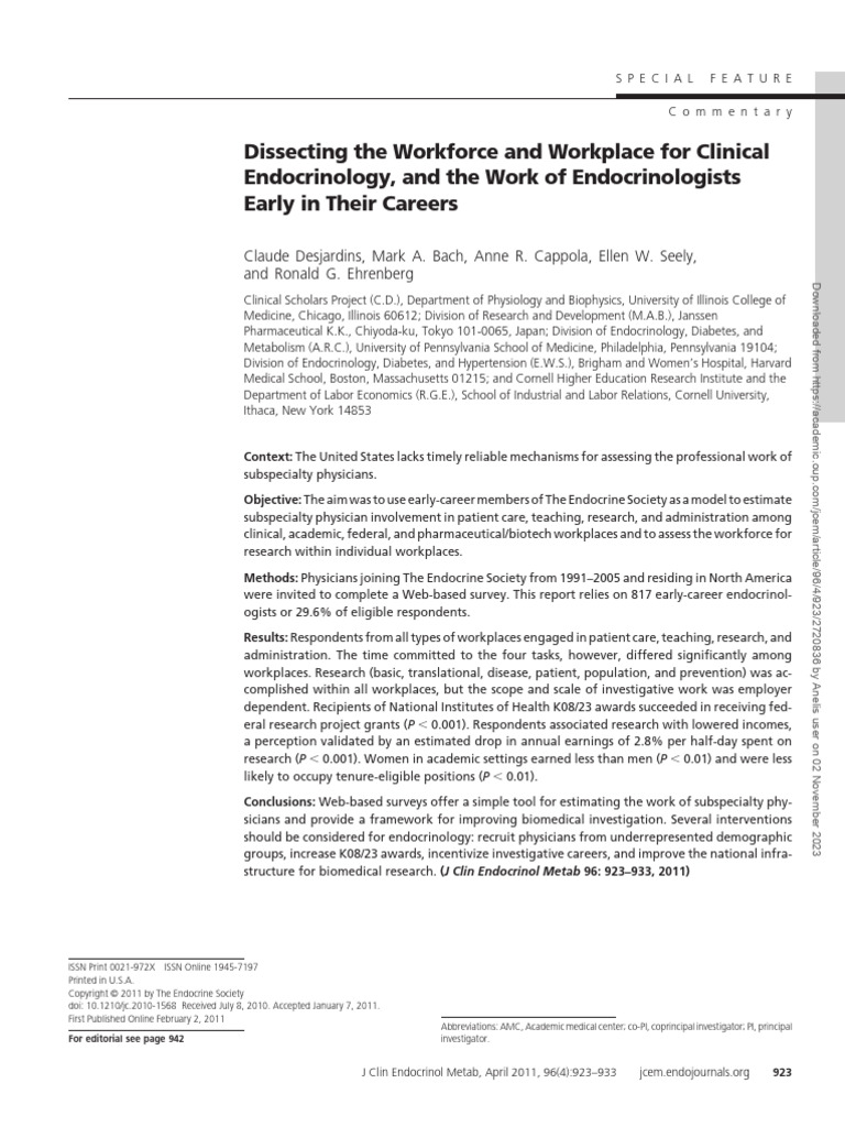 Endocr 5 | PDF | Clinical Trial | National Institutes Of Health