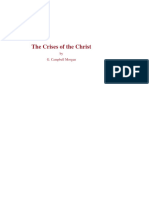 The Crises of The Christ