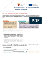 RECURSO 7.2. Las Importaciones y Las Exportaciones en Moneda Extranjera